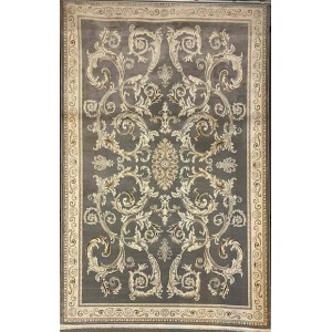 Turkish divan 39465A gray Rug Size 100*200