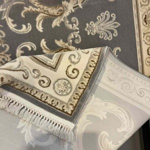 Turkish divan 39465A gray Rug Size 100*200
