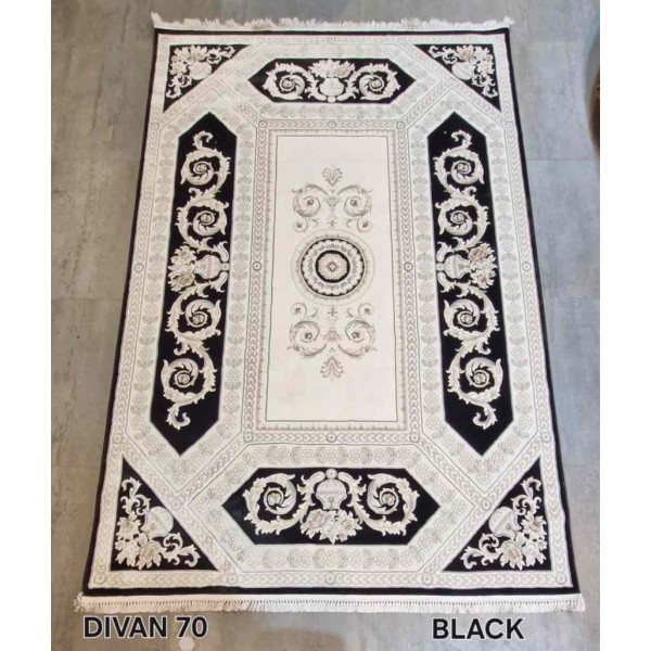 Turkish divan 40970A black Rug Size 300*500