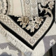 سجاد تركي ديفان 40970A اسود مقاس 300*500