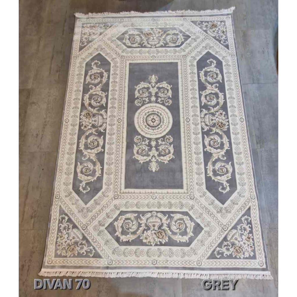 سجاد تركي ديفان 40970A رصاصي مقاس 400*500 سجاد تركي ديفان 40970A رصاصي مقاس 400*500