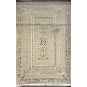 سجاد تركي ديفان 40989A بيج مقاس 300*500