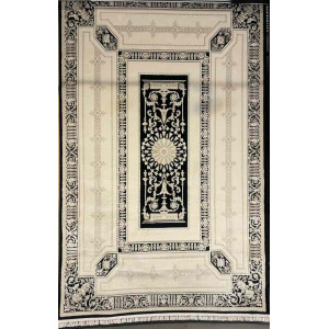 سجاد تركي ديفان 40989A اسود مقاس 300*500