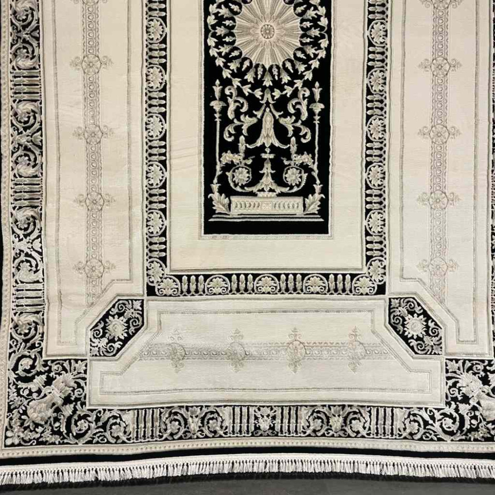 سجاد تركي ديفان 40989A اسود مقاس 300*500