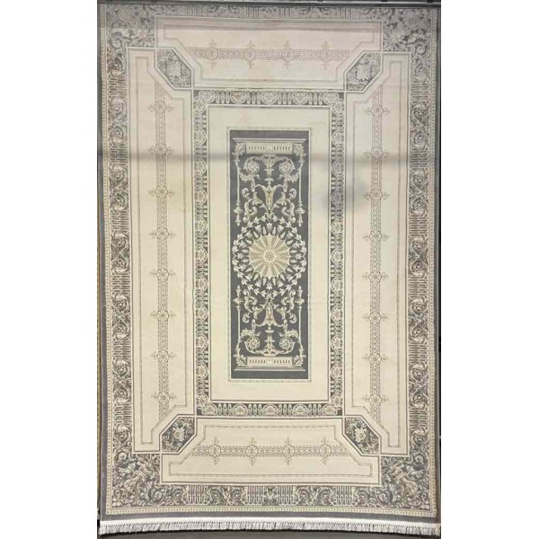 Turkish divan 40989A gray Rug Size 400*600