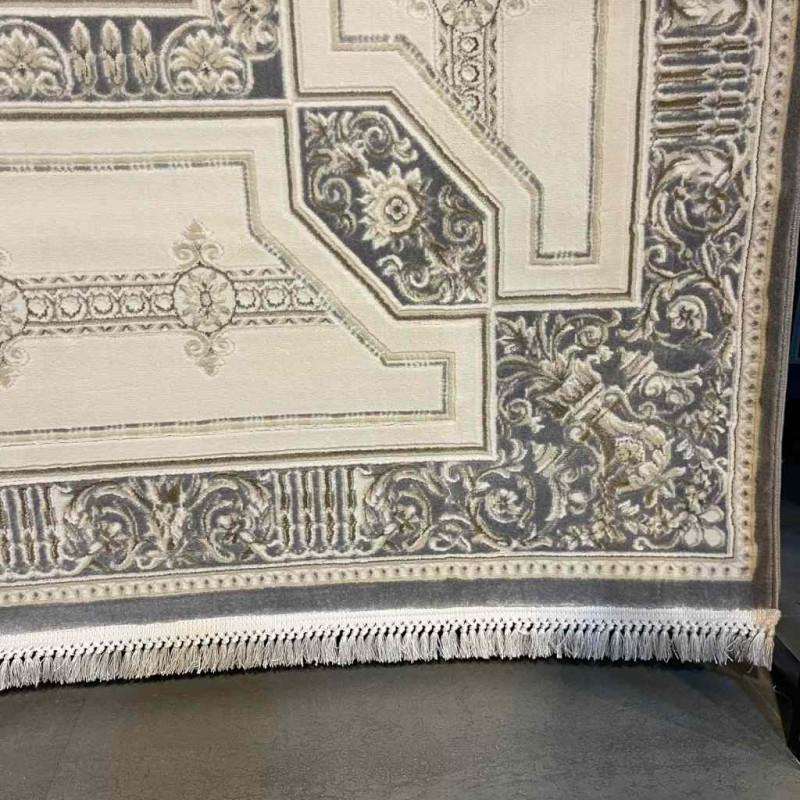 سجاد تركي ديفان 40989A رصاصي مقاس 200*300
