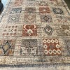 سجاد بوهيمي تركي امبيرا O307G بيج مولتي روز مقاس 250*350