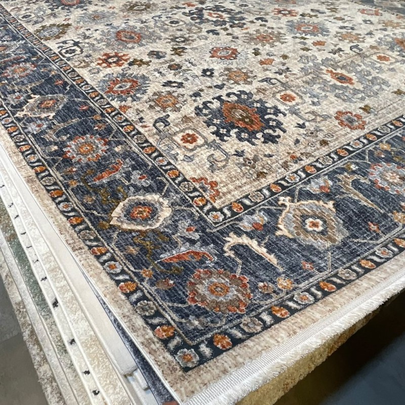 سجاد بوهيمي تركي امبيرا KO64A بيج مولتي مقاس 50*80 - سجاد بوهيمي