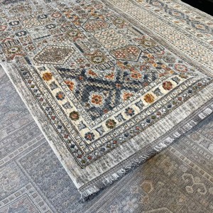سجاد بوهيمي تركي امبيرا KO75A رصاصي فاتح مولتي مقاس 50*80