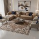 سجاد بوهيمي تركي امبيرا K086G بيج غامق مقاس 50*80 - سجاد فرنسي شرقي