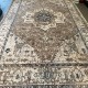 سجاد بوهيمي تركي امبيرا K086G بيج غامق مقاس 50*80 - سجاد فرنسي شرقي
