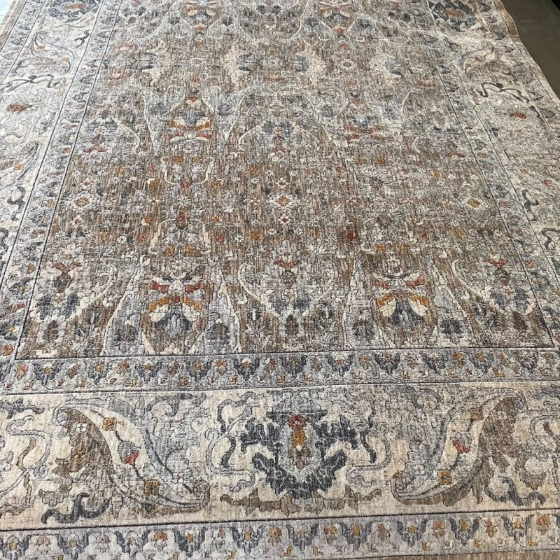سجاد بوهيمي تركي امبيرا KP94C بيج غامق مقاس 300*400 - سجاد بوهيمي