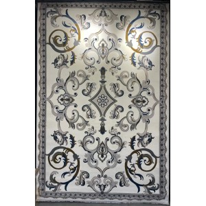 Turkish rug joud French pattern 39207A cream size 80*150