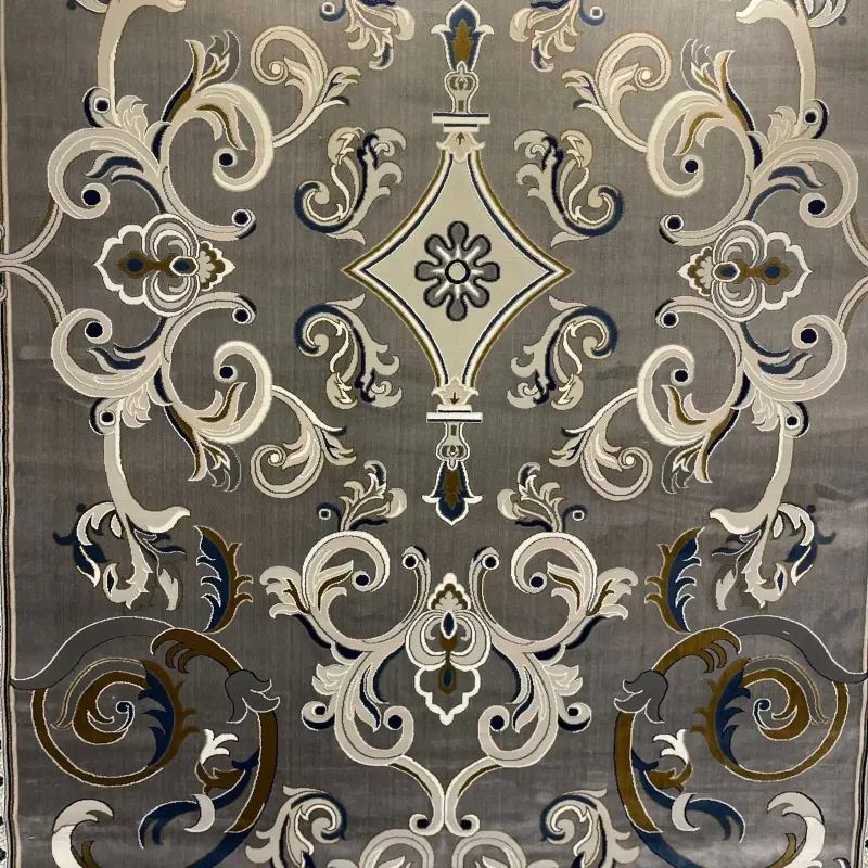 سجاد تركي جود نقش فرنسي 39207A رصاصي مقاس  200*300