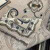 Turkish rug joud French pattern 39207A light gray size 400*500