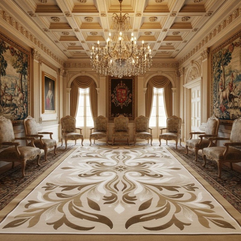 LARA Turkish Designer Rugs 42762A beige size 50*80 LARA Turkish Designer Rugs 42762A beige size 50*80