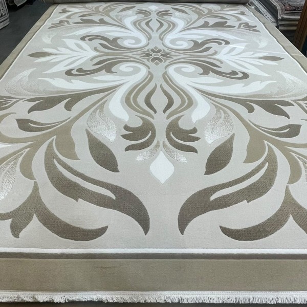 سجاد المصممين لارا تركي 42762A بيج مقاس 100*200