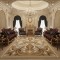 LARA Turkish Designer Rugs 42762A BEIGE BROWN size 100*300