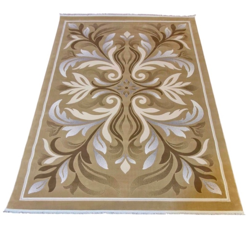 LARA Turkish Designer Rugs 42762A BEIGE BROWN size 200*300 LARA Turkish Designer Rugs 42762A BEIGE BROWN size 200*300