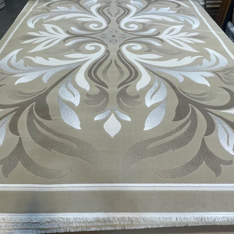 LARA Turkish Designer Rugs 42762A BEIGE BROWN size 200*300 LARA Turkish Designer Rugs 42762A BEIGE BROWN size 200*300
