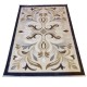 LARA Turkish Designer Rugs 42762A CREAM BLACK size 250*350 LARA Turkish Designer Rugs 42762A CREAM BLACK size 250*350