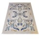 LARA Turkish Designer Rugs 42762A CREAM BLUE size 80*150 LARA Turkish Designer Rugs 42762A CREAM BLUE size 80*150
