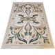 LARA Turkish Designer Rugs 42762A CREAM GREEN size 400*500 LARA Turkish Designer Rugs 42762A CREAM GREEN size 400*500