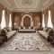 LARA Turkish Designer Rugs 42762A CREAM TERRA size 80*150