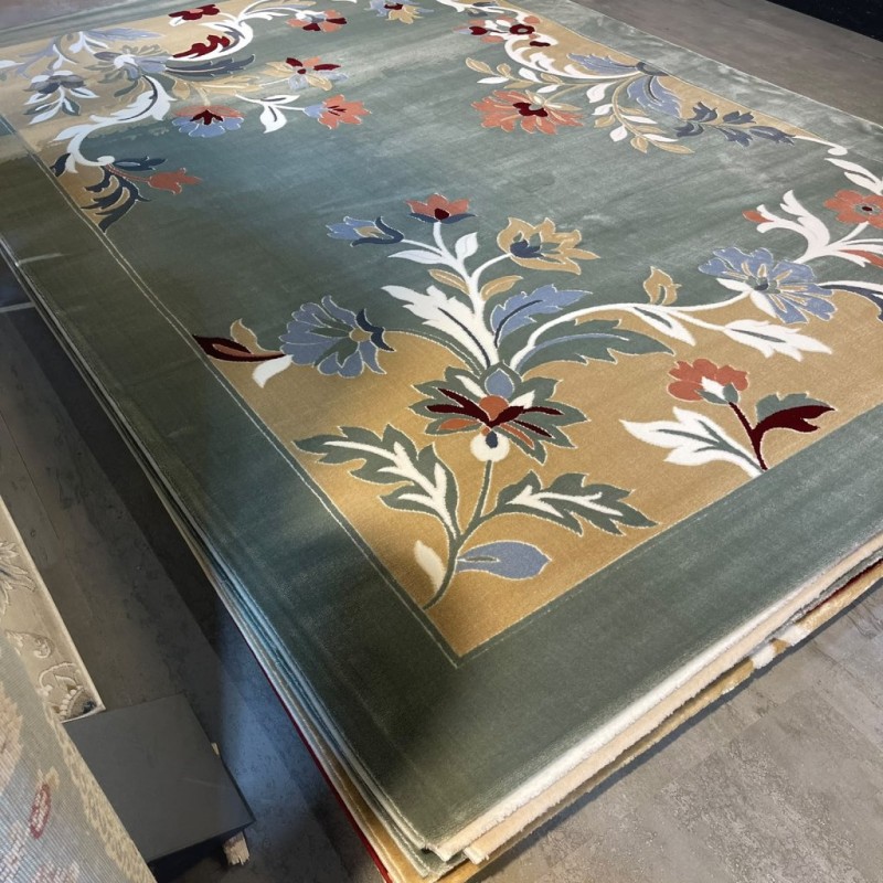 MAESTRO Turkish Designer Rugs OL424A GREEN size 80*150