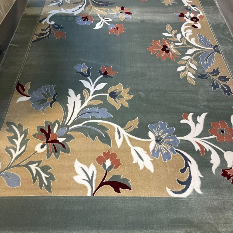 MAESTRO Turkish Designer Rugs OL424A GREEN size 80*150