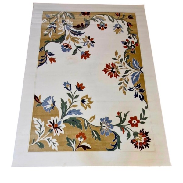 MAESTRO Turkish Designer Rugs OL424A WHITE size 400*500