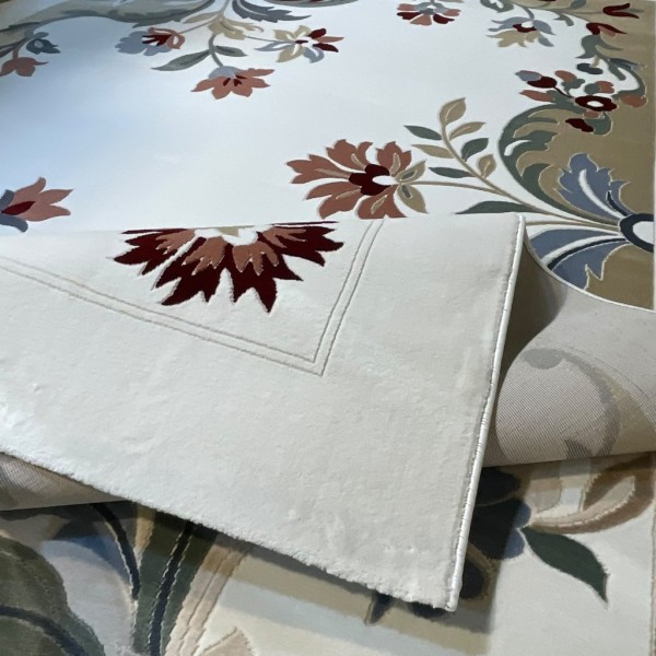 MAESTRO Turkish Designer Rugs OL424A WHITE size 400*500