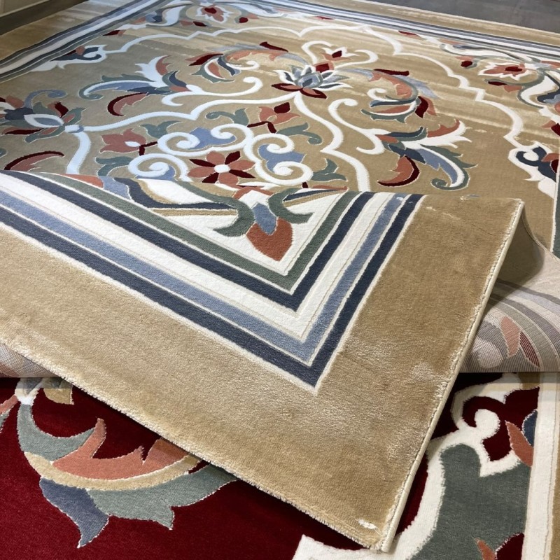 MAESTRO Turkish Designer Rugs OL427A Dark beige size 400*500