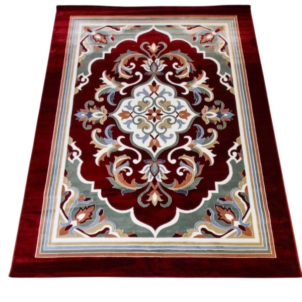 MAESTRO Turkish Designer Rugs OL427A ROSE BURGUNDY size 150*220