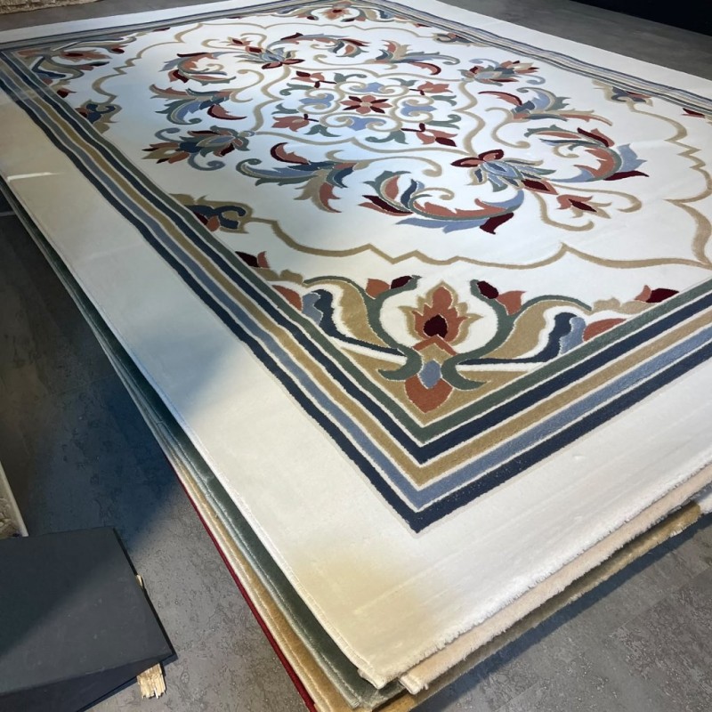 MAESTRO Turkish Designer Rugs OL427A WHITE size 200*300 MAESTRO Turkish Designer Rugs OL427A WHITE size 200*300