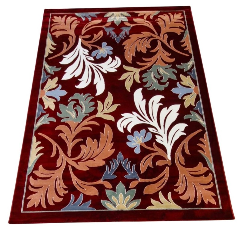 MAESTRO Turkish Designer Rugs OL430A ROSE BURGUNDY size 400*500