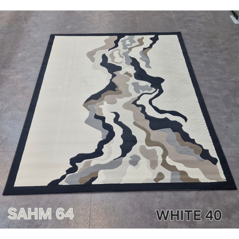 سجاد تركي سهم N0364B JR4 82 ابيض مقاس 100*200