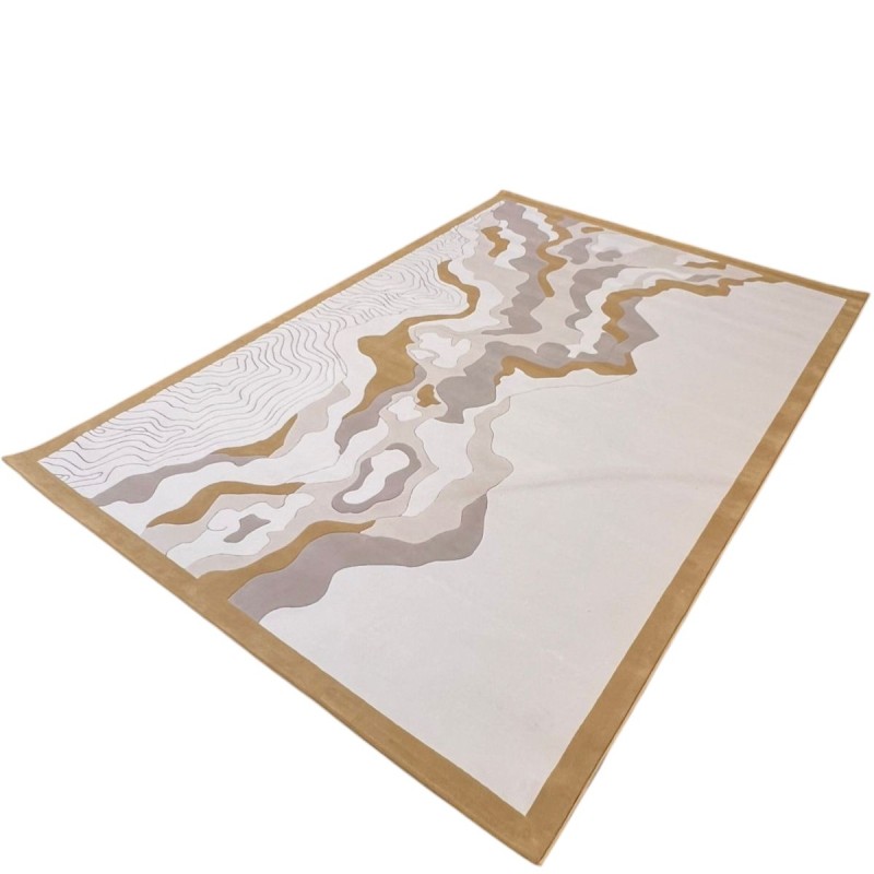 سجاد تركي سهم N0364B JR2 84 ابيض 44 ذهبي مقاس 100*200