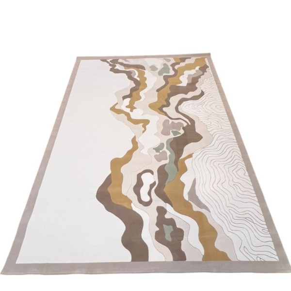 Turkish rug sahm N0364B JR2 87 white 32 size 100*200