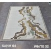 Turkish rug sahm N0364B JR2 87 white 32 size 100*200