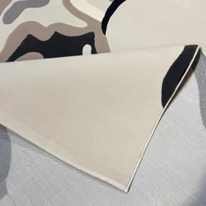 سجاد تركي سهم F0750A كريم اسود مقاس 400*600