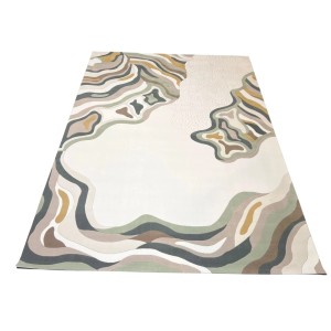 Turkish rug sahm 0C992A WHITE gray size 150*230