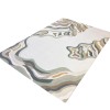 سجاد تركي سهم 0C992A ابيض رصاصي مقاس 100*200