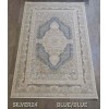 سجاد تركي سيلفر 24 سماوي مقاس 250*350