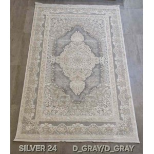 Turkish Silver 24 Dark Gray Rug Size 300*400