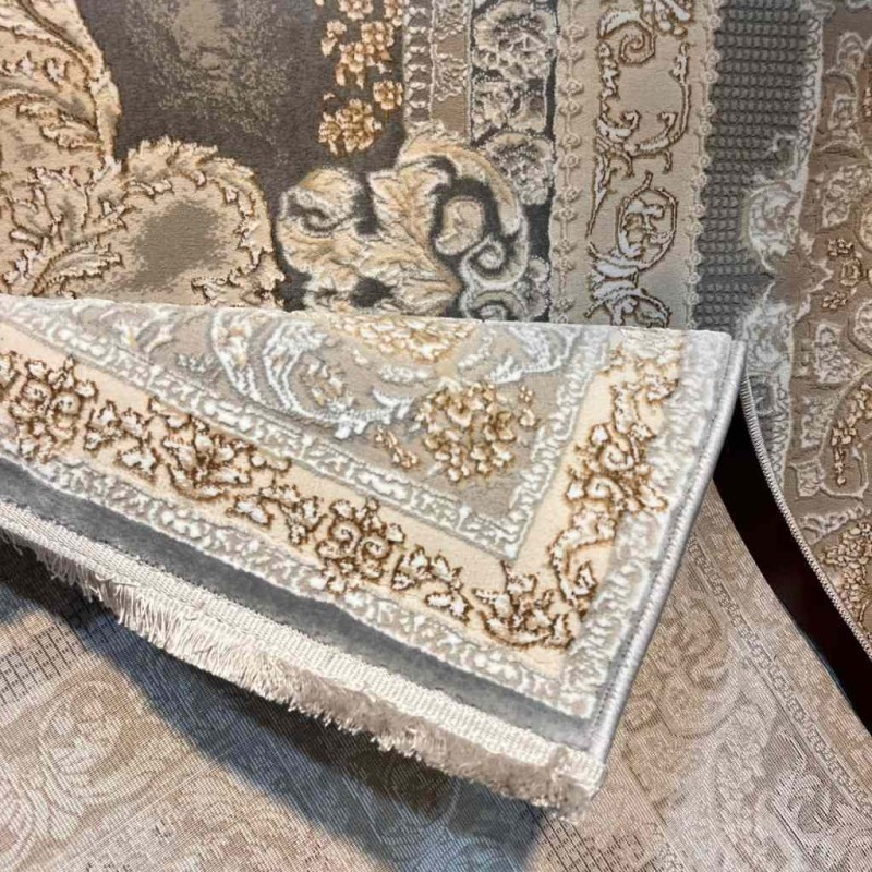 سجاد تركي سيلفر 24 رصاصي غامق مقاس 200*300