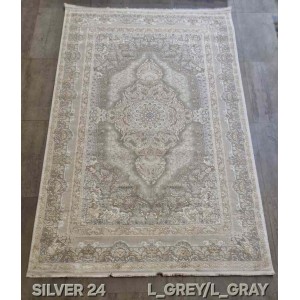 Turkish Silver 24 Light Gray Rug Size 100*200