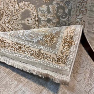 Turkish Silver 24 Light Gray Rug Size 100*200