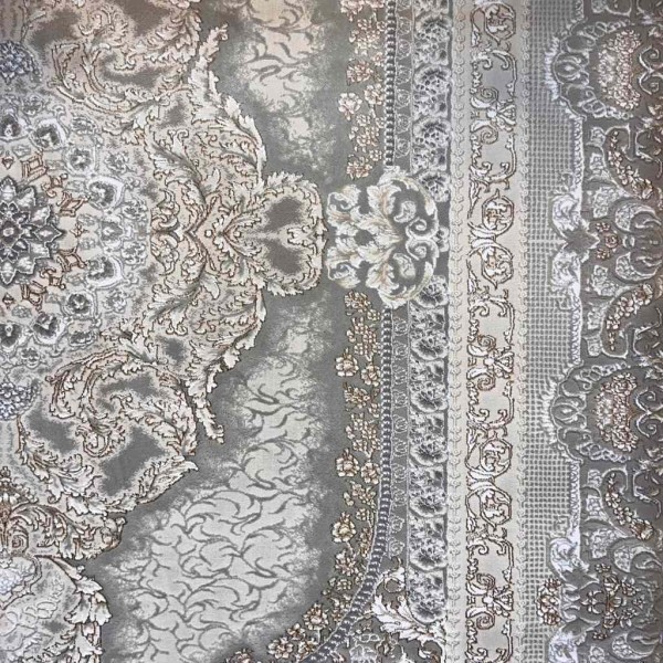 Turkish Silver 24 Light Gray Rug Size 100*200