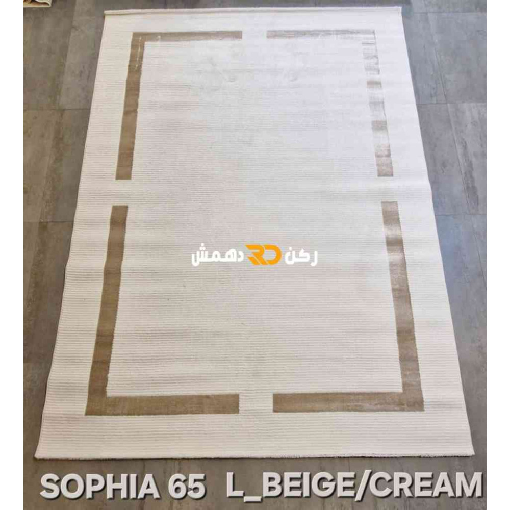 سجاد تركي اطار برواز صوفيا 65 كريم بيج مقاس 80*150 سجاد تركي اطار برواز صوفيا 65 كريم بيج مقاس 80*150